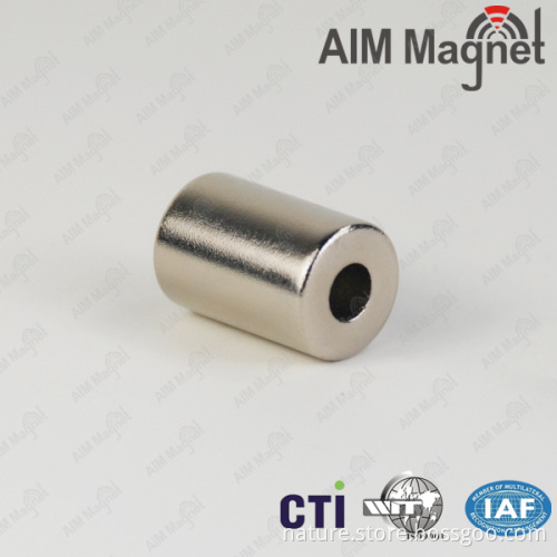 rare earth magnet cylinder h 25mm, od 24mm